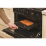 Hotpoint 60cm Double Oven Gas Cooker with Lid - Black