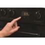 Hotpoint 60cm Double Oven Gas Cooker with Lid - Black