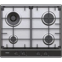 Haier 60cm 4 Burner Gas Hob - Stainless Steel