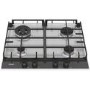 Haier 60cm 4 Burner Gas Hob - Stainless Steel