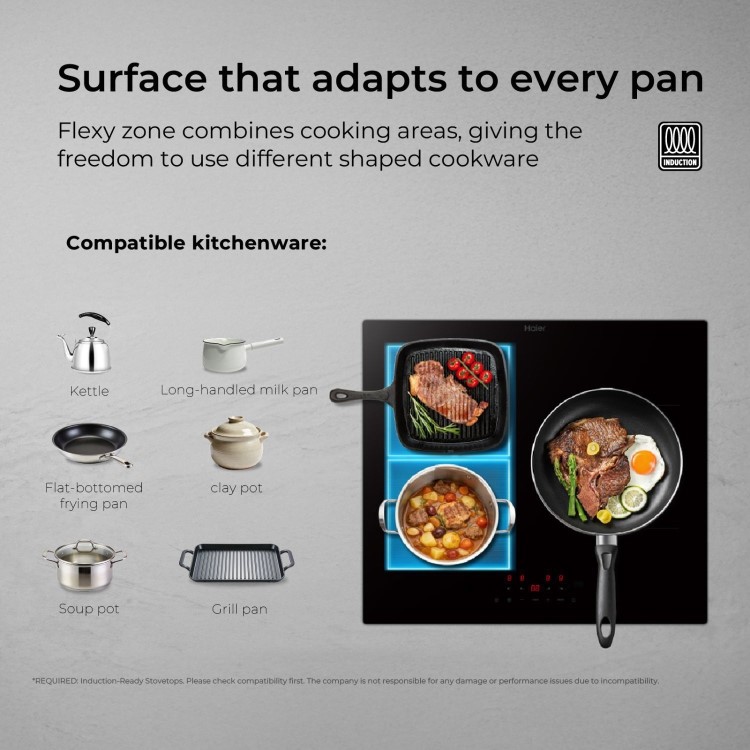 Haier ID Series 60cm 4 Zone Induction Hob