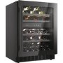 Haier 44 Bottle Dual Zone Wine Cooler - Black
