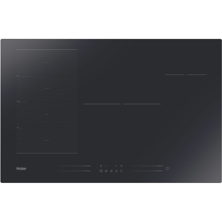 Refurbished Haier HAMTSJ86MC/1 80cm 4 Zone Induction Hob Black