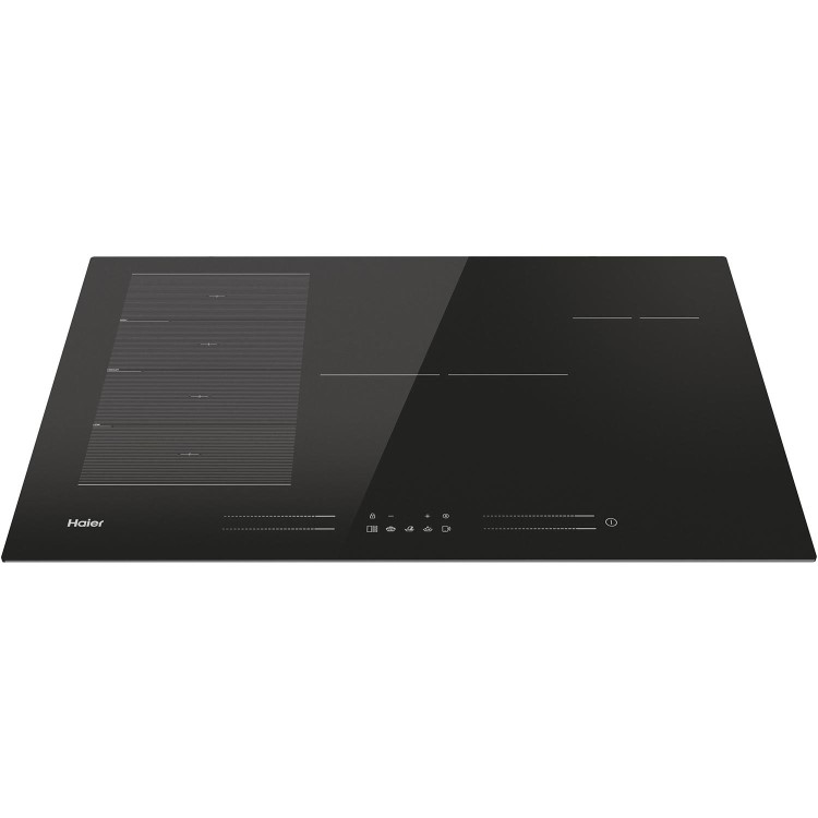 Refurbished Haier HAMTSJ86MC/1 80cm 4 Zone Induction Hob Black