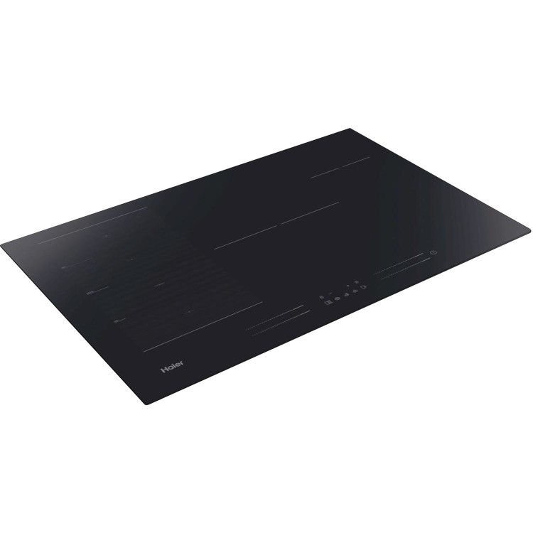Refurbished Haier HAMTSJ86MC/1 80cm 4 Zone Induction Hob Black