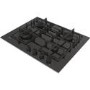 Haier 60cm 4 Burner Gas-on-glass Hob - Black