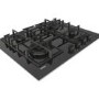 Refurbished Haier HAVG5BF4S2B 60cm 4 Burner Gas-on-glass Hob Black