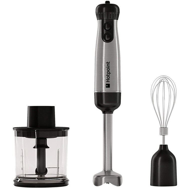 Hotpoint HB0703AX0 700W 3-in-1 Hand Blender Stainless Steel