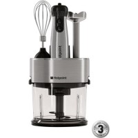 Hotpoint HB0705AX0 700W Full Hand Blender Stainless Steel