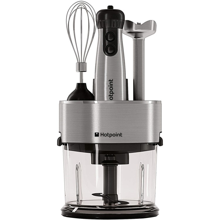 Hotpoint HB0705AX0 700W Full Hand Blender Stainless Steel