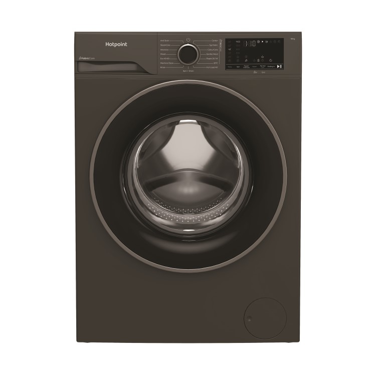 Hotpoint FabricCare 10kg 1400rpm Washing Machine - Graphite