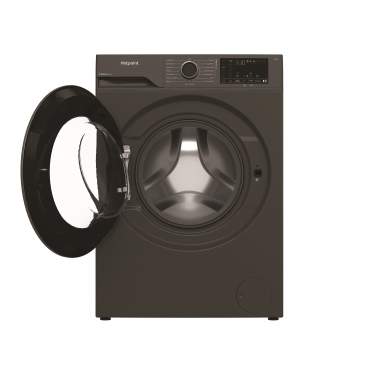 Hotpoint FabricCare 10kg 1400rpm Washing Machine - Graphite