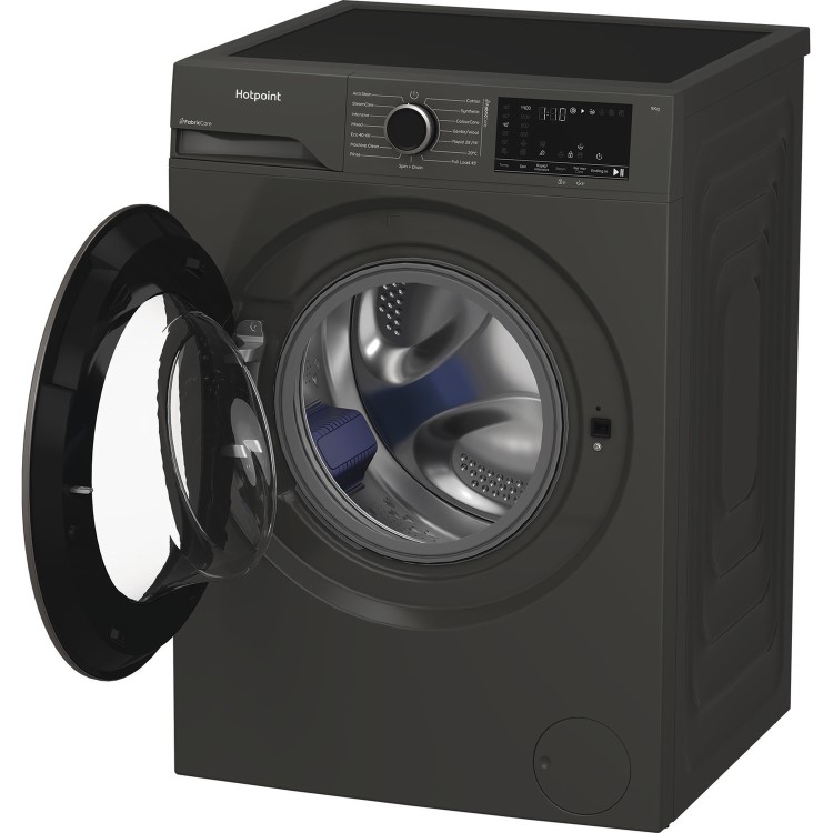 Hotpoint FabricCare 9kg 1400rpm Washing Machine - Graphite