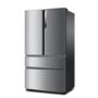Haier HB25FSSAAA 4-Door Frost Free A++ American Fridge Freezer Stainless Steel