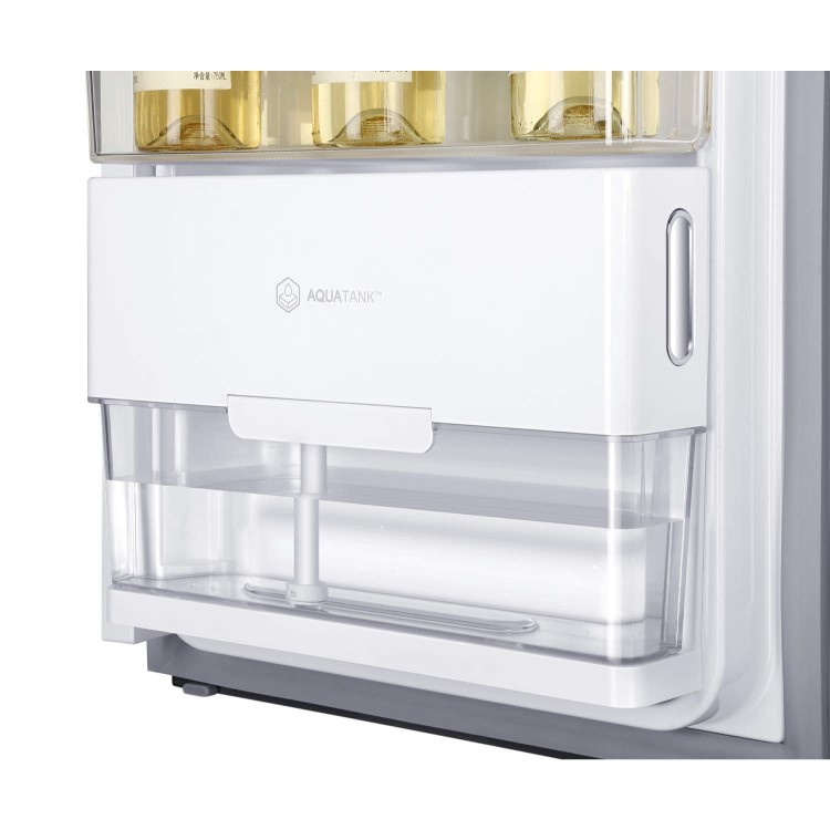 Haier HB25FWSSAAA 689L 1m Wide Frost Free American-style 4-door Fridge Freezer Stainless Steel