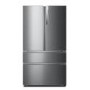 Haier HB25FWSSAAA 689L 1m Wide Frost Free American-style 4-door Fridge Freezer Stainless Steel