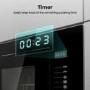 Hisense Built-In 900W Microwave & Grill - Black