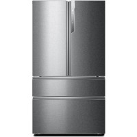 Refurbished Haier HB26FSSAAAUK Freestanding 750 Litre American Fridge Freezer Stainless Steel