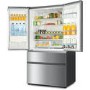 Refurbished Haier HB26FSSAAAUK Freestanding 750 Litre American Fridge Freezer Stainless Steel
