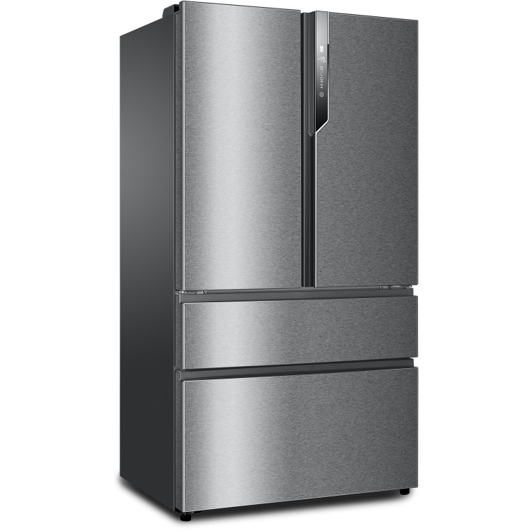 Refurbished Haier HB26FSSAAAUK Freestanding 750 Litre American Fridge Freezer Stainless Steel