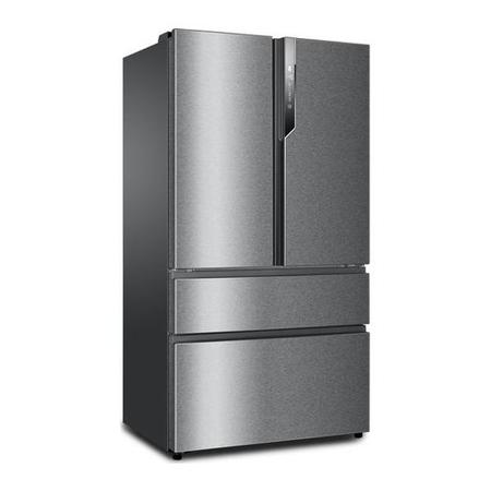 Refurbished Haier HB26FSSAAA Series 7 Freestanding 750 Litre 70/30 Frost Free Fridge Freezerr Stainless Steel