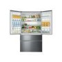 Refurbished Haier HB26FSSAAA Series 7 Freestanding 750 Litre 70/30 Frost Free Fridge Freezerr Stainless Steel