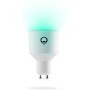 LiFX Smart Multicolour Dimmable WiFi LED Light Bulb with GU10 Short Spotlight fitting - 2 Pack