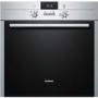 Refurbished Siemens iQ100 HB43AB521B 60cm Single Built In Electric Oven With EcoClean Liners Stainless Steel