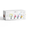 LiFX Smart Mini Colour and White WiFi LED Light Bulb with E27 Screw Ending - 4 Pack