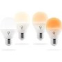 LiFX Smart Mini Day & Dusk WiFi LED Light Bulb with E27 Screw Ending - 4 Pack