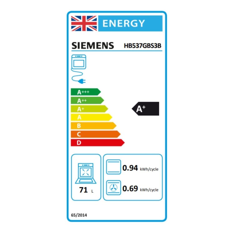 Siemens iQ500 Electric Single Oven - Stainless Steel