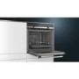 Refurbished Siemens iQ500 HB578A0S6B 60cm Single Built In Electric Oven Stainless Steel