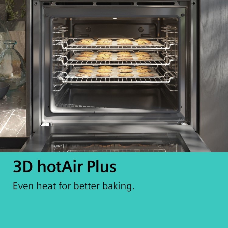 Siemens iQ500 71 Litre Electric Single Oven - Stainless Steel