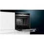 GRADE A2 - Siemens HB632GBS1B Huge 71L Electric Built-in Single Fan Oven Stainless Steel