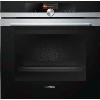 Siemens HB656GBS1B iQ700 Multifunction Electric Built-in Single Oven Black And Stainless Steel