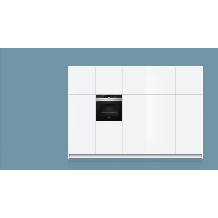 Siemens HB672GBS1B iQ700 Multifunction Single Oven With Pyrolytic Cleaning - Stainless Steel
