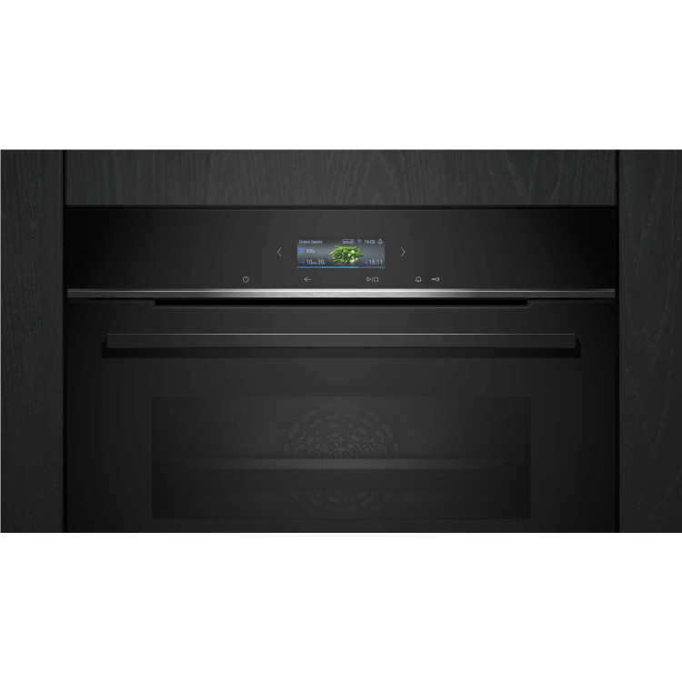Siemens iQ700 HB732G1B1B Electric Single Oven - Black   
