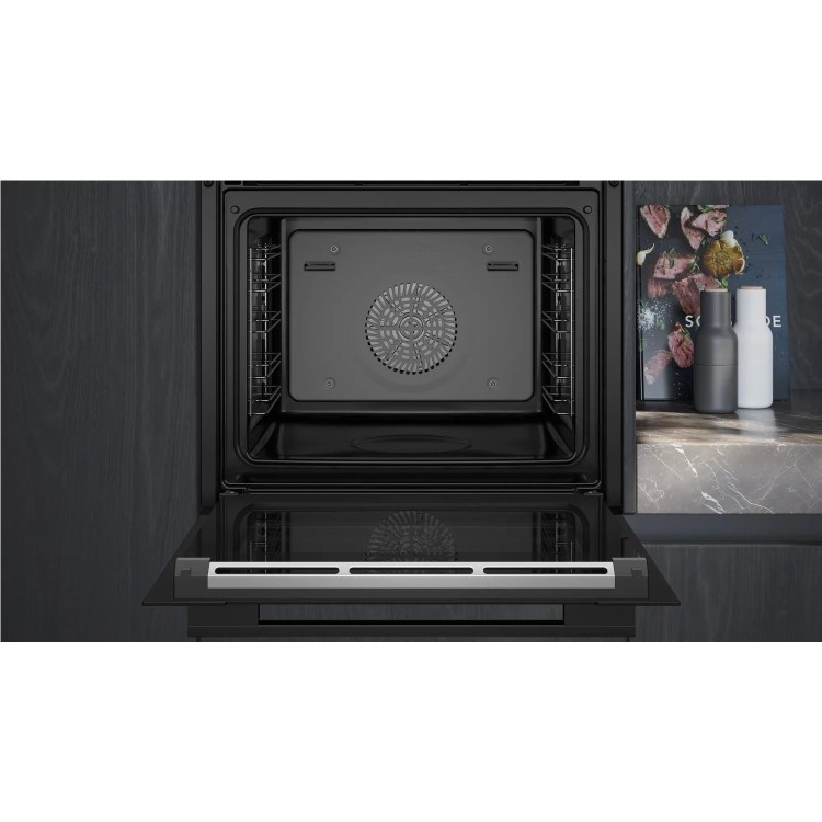 Siemens iQ700 Electric Single Oven - Black
