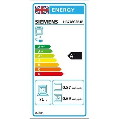 Refurbished Siemens HB778G3B1B Single Oven - Black