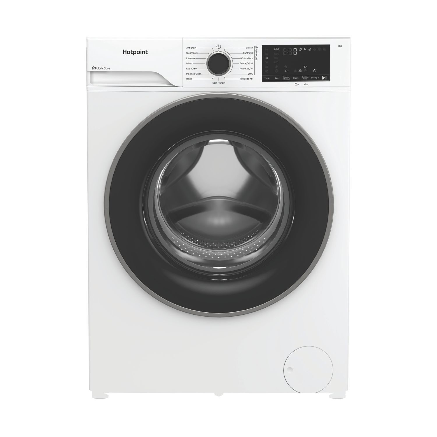 Hotpoint Hb93careuk 9Kg Washing Machine, 1400Rpm Fabriccare, A Rated,  HB93CAREUK