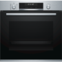 Bosch HBA5780S0B Serie 6 Multifunction Electric Self Cleaning Built-in Single Oven - Stainless Steel
