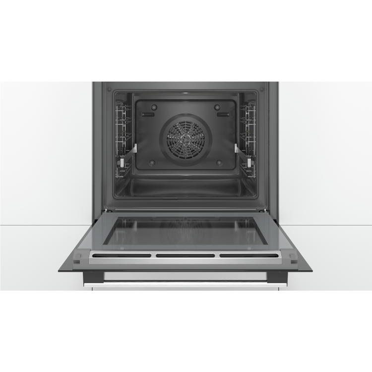 Bosch HBA5780S0B Serie 6 Multifunction Electric Self Cleaning Built-in Single Oven - Stainless Steel