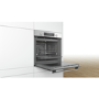 Bosch HBA5780S0B Serie 6 Multifunction Electric Self Cleaning Built-in Single Oven - Stainless Steel