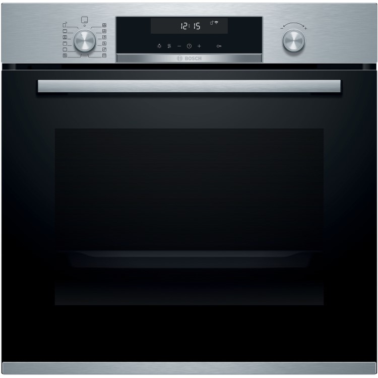 Bosch HBA5780S6B Serie 6 Multifunction Electric Built-in Single Oven - Stainless Steel