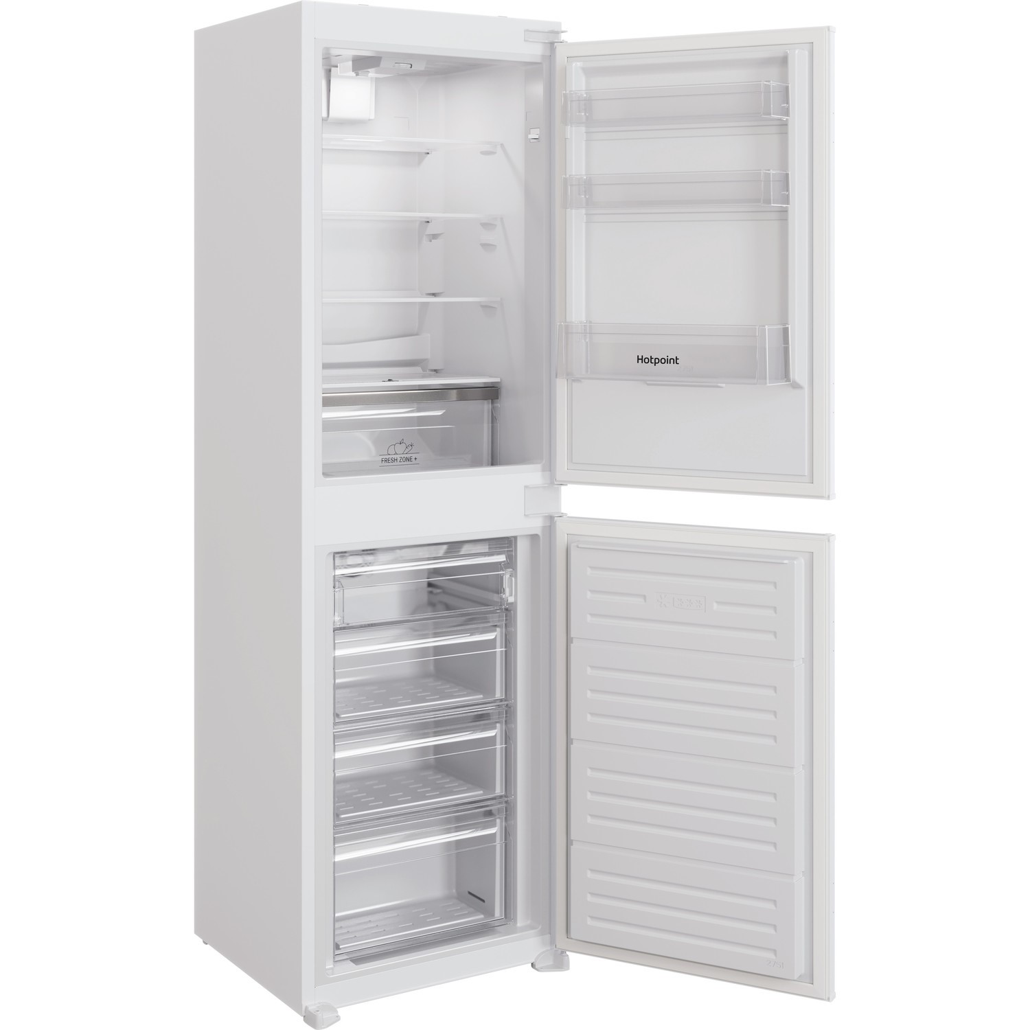 Hotpoint 230 Litre 50/50 Integrated Fridge Freezer HBC185050F1
