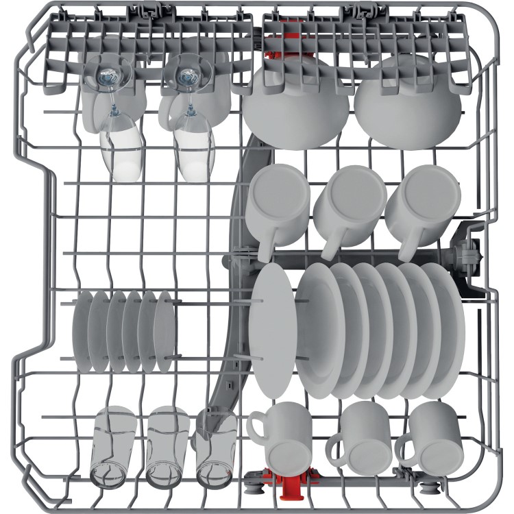 Hotpoint Aquarius 13 Place Settings Semi Integrated Dishwasher - Black