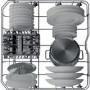 Hotpoint Aquarius 13 Place Settings Semi Integrated Dishwasher - Black