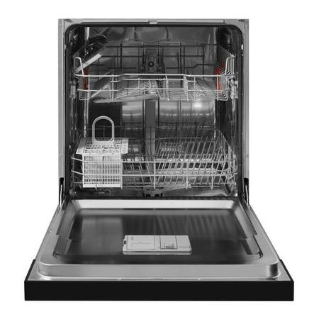 HOTPOINT HBC2B19 13 Place Semi-Integrated Dishwasher - Black Control Panel