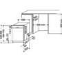 HOTPOINT HBC2B19 13 Place Semi-Integrated Dishwasher - Black Control Panel