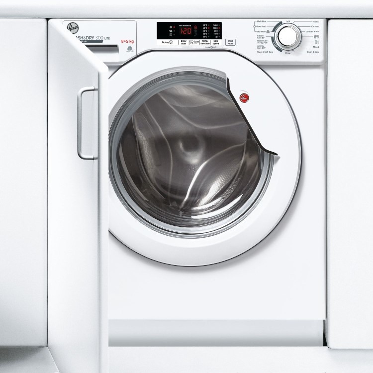 Hoover H-WASH&DRY 300 8kg Wash 5kg Dry 1400rpm Integrated Washer Dryer - White